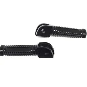 ブラックレーシングフットペグ 2011 2012 2013 Kawasaki ZX-10R ZX10R ZX 10R用 Black Racing foot pegs for 2011 2012 2013 Kawasaki ZX-10R ZX10R ZX 10R