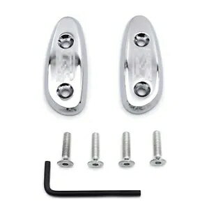 ミラーブロックオフベースプレートスズキ Gsxr 600 750 1000 Gsx-R 2001-2004 クローム Mirror Block Off Base Plates For Suzuki Gsxr 600 750 1000 Gsx-R 2001-2004 Chrome