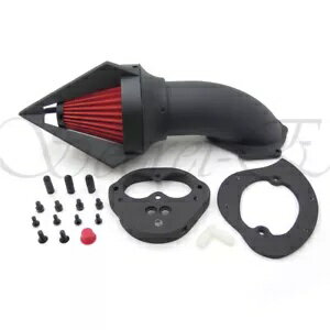 エアクリーナーキットインテークカワサキバルカン 1500 1600 クラシック 2000-2012 マット Bla Air Cleaner Kits Intake For Kawasaki Vulcan 1500 1600 Classic 2000-2012 Matt Bla