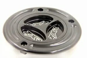 ブラック キーレス ガス キャップ ツイストオフ アルミ レーシング 燃料タンク キャップ カワサキ ZX-14用 Black Keyless Gas Cap Twist Off Aluminum Racing Fuel Tank Cap For Kawasaki ZX-14