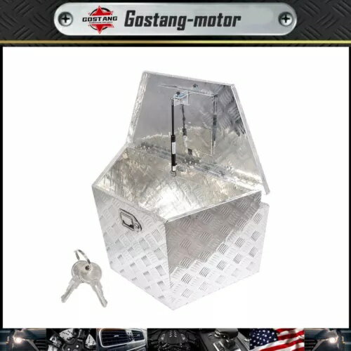 29インチ x 15インチ トラック ピックアップ アルミニウム アンダーボディ トング ツールボックス トレ..