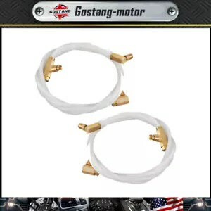 68-72 Chevelle などのペア コンバーチブル トップ油圧流体ホース ライン 新品 For 68-72 Chevelle and..