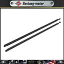 左 + 右ドアガラス窓ウェザーストリップシールサイオン TC 05-2010 75711-21030 Left+Right Door Glass Window Weatherstrip Seals For Scion TC 05-2010 75711-21030(2)