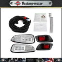 EZGO RXV ゴルフカート 2016 - 現在 US デラックスストリートリーガルオール LED ライトキット用 For EZGO RXV Golf CAR...