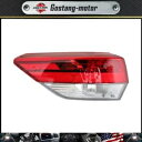 テールライトアセンブリセット 2017-2019 トヨタ ハイランダー 左ドライバー後部用 Tail Light Assembly Set For 2017-2019 Toyota Highlander Left Driver Rear Side