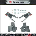 1999-2006 シボレー シルバラード GMC シエラ 4" ドロップキット リア シャックル & ハンガー用 For 1999-2006Chevy Silverado GMC Sierra 4" Drop Kit Rear Shackles & Hangers