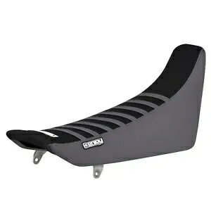 スズキ DRZ 250 グリッパー シート カバー 2001-2018 グレー/ブラック/グレー リブ #169 Suzuki DRZ 250 Gripper Seat Cover 2001- 2018 GREY/BLACK/GREY ribs #169