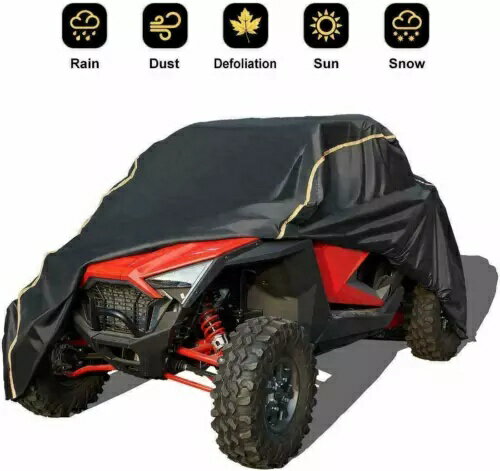 UTV SidexSide 収納カバー 車両防水 2020+ KAWASAKI TERYX KRX 1000用 UTV SidexSide Storage Cover Ve..