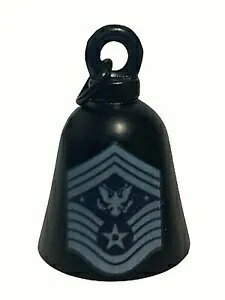 空軍軍階級の首席曹長 グロスブラック オートバイベル Chief Master Sergeant Of The Air Force Milita..