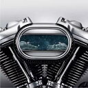 Starry Night Sky エアクリーナーインサートはハーレーダビッドソンインサート M8 114 の在庫と交換します Starry Night Sky Air Cleaner Insert Replaces Stock Harley Davidson Insert M8 114(2)