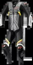ALPINESTARS ミサイル イグニッション v2 ワンピース スーツ グレー/ブラック/イエロー/レッド US 48 / EU 58 ALPINESTARS Missile Ignition v2 1-Piece Suit Gray/Black/Yellow/Red US 48 / EU 58