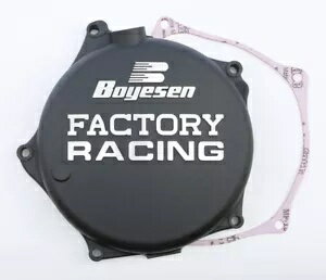 2009-2020 Kawasaki KX 250 F BOYESEN クラッチカバー ブラック CC-17AB 2009-2020 for Kawasaki KX 250 F BOYESEN Clutch Cover Black CC-17AB