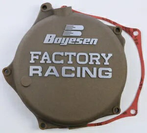2009-2020 Kawasaki KX 250 F BOYESEN クラッチカバー ゴールド CC-17AM 2009-2020 for Kawasaki KX 250 F BOYESEN Clutch Cover Gold CC-17AM