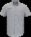 スロットル スレッド ドラッグ スペシャリティーズ ベンテッド ショップ シャツ グレー M Throttle Threads Drag Specialties Vented Shop Shirt Gray Medium