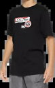 100% ユース スタンプ T シャツ ブラック M 34021-001-05 100% Youth Stamps T-Shirt Black Medium 34021-001-05