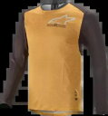 アルパインスターズ アルプス 6.0 V2 長袖ジャージ ブラック/オレンジ XL Alpinestars Alps 6.0 V2 Long-Sleeve Je...