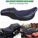 ステップアップ拡張リーチゲルシート ハーレー ロードキング ストリート エレクトラグライド 08-23用 Step-Up Extended Reach Gel Seat For Harley Road King Street Electra Glide 08-23