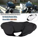 ブラック バットウィング フェアリング ブラカバー ハーレー 96-13 エレクトラ ストリート トライグライド トライク用 Black Batwing Fairing Bra Cover For Harley 96-13 Electra Street Tri Glide Trike