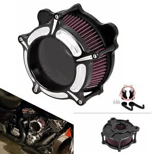クリアシースルー エアインテークキット ハーレーロードキング FLTR FLHX DYNA エアクリーナー用 Clear see through Air intake Kit for harley Road King FLTR FLHX DYNA air cleaner