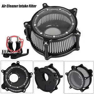 エアクリーナーインテークフィルターハーレーダイナソフテイルストリートグライドロードキング 93-07 Air Cleaner Intake Filter For Harley Dyna Softail Street Glide Road King 93-07