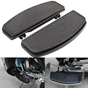 ドライバーフロアボードボトム+ゴムインサートパッドハーレーロードキングEFI FLHRI US用 Driver Floorboards Bottoms+Rubber Inserts Pad For Harley Road King EFI FLHRI US