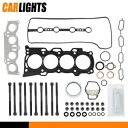 ヘッドガスケット & ボルトセット 01-06 トヨタ カムリ ソララ サイオン 2.4L 2AZFE MLS に適合 Head Gasket & Bolts Set Fit For 01-06 Toyota Camry Solara Scion 2.4L 2AZFE MLS