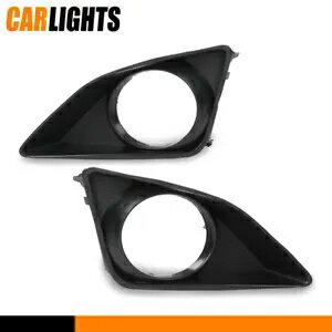 フォグライトトリムセット 左&右 フォグライト穴付き 2009-10 トヨタ カローラに適合 Fog Light Trim Set Left & Right w/ Fog Light Hole Fit For 2009-10 Toyota Corolla