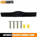 2004-09 トヨタ プリウス リアリフトゲート テールゲート ハンドル カーボンファイバー 外観新品 Fit For 2004-09 Toyota Prius Rear Liftgate Tailgate Handle Carbon Fiber Look New