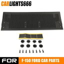 ブラック テールゲート ライナー カーゴ リフトゲート プロテクター カバー 2015-20 フォード F150 に適合 Black Tailgate Liner Cargo Liftgate Protector Cover Fits For 2015-20 Ford F150