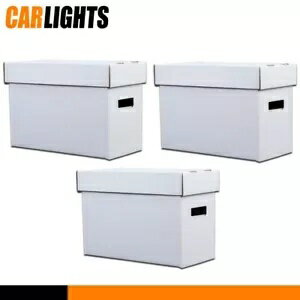 3/5/10x コミックブック収納ボックス ショートホールド 200-225 積み重ね可能耐久性のあるアーカイブ 3..