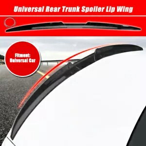 グロスブラック調整可能な車のリアトランクスポイラーリップテールウイングトヨタカローラ用 Gloss Black Adjustable Car Rear Trunk Spoiler Lip Tail Wing For Toyota Corolla