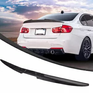 光沢のある黒の調整可能な PU リアトランクスポイラーリップ屋根尾翼車のセダン Glossy Black Adjustable PU Rear Trunk Spoiler Lip Roof Tail Wing For Car Sedan