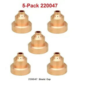 PowerMax 1650 100 Amp 100A 用 5 パック 220047 シールド キャップ 5 Pack 220047 Shield Cap for PowerMax 1650 100 Amp 100A