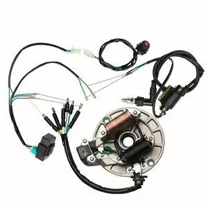 50cc-125cc ダートピットバイクワイヤーハーネス CDI ステーターコイルマグネトクールスター力帆 SSR 50cc-125cc Dirt Pit Bike Wire Harness CDI Stator Coil Magneto Coolster Lifan SSR