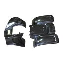 カズマ ミーアキャット フロントおよびリア フェンダー セット プラスチック Redcat 50CC ATV BLACK Kazuma Meerkat Front and Rear Fender Set Plastic Redcat 50CC ATV BLACK
