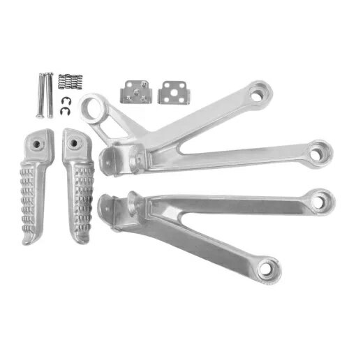 リアフットペグフットレストブラケットレストカワサキ ZX10R ZX-10R 2004 2005 Rear Footpegs Footrests Brackets Rest Fit For Kawasaki ZX10R ZX-10R 2004 2005