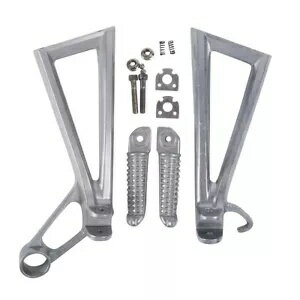 後部乗客フットペグレストブラケットヤマハ YZFR6 03-05 YZF R6S 06-09 に適合 Rear Passenger Footpegs Rest Bracket Fit For Yamaha YZFR6 03-05 YZF R6S 06-09