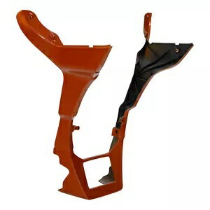 サイドフェアリングチンスポイラーカバーはハーレーツーリング 2017-2024 アンバーウイスキーに適合 Si..