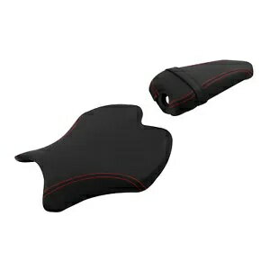 黒赤運転席 & 助手席ヤマハ YZF R6 YZFR6 YZFR6 2017-2022 に適合 Black Red Driver & Passenger Seat Fit For Yamaha YZF R6 YZFR6 YZFR6 2017-2022