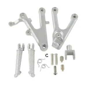 フロントフットレストフットペグレストブラケットヤマハ YZFR6 03-05 YZFR6S 06-09 に適合 Front Footrest Foot Pegs Rest Bracket Fit For Yamaha YZFR6 03-05 YZFR6S 06-09