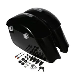 ハードサドルバッグ電子ラッチオーディオ蓋インドロードマスター 2015-2023 に適合 Hard Saddlebag Electronic Latch Audio Lid Fit For Indian Roadmaster 2015-2023