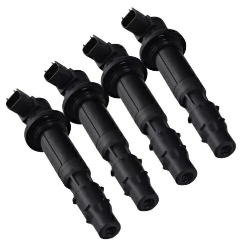 4 個点火スティックコイルカワサキニンジャ ZX6R 2000-2002 ZZR600 2005-2008 に適合 4PCS Ignition Stick Coil Fit For Kawasaki Ninja ZX6R 2000-2002 ZZR600 2005-2008
