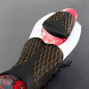 ブラック 運転席 助手席 2 アップシート スズキ GSXR600 GSX-R 600 750 2006-2007用 Black Driver Passenger 2 Up Seat Fit For Suzuki GSXR600 GSX-R 600 750 2006-2007