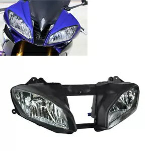 フロントヘッドライトヘッドライトランプアセンブリヤマハ YZF R6 YZF-R6 2008-2016 に適合 Front Headlight Head Light Lamp Assembly Fit For Yamaha YZF R6 YZF-R6 2008-2016