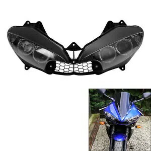 フロントヘッドライトランプアセンブリヤマハ YZFR6 YZF R6 03-05 YZF R6S 06-09 に適合 Front Headlight Lamp Assembly Fit For Yamaha YZFR6 YZF R6 03-05 YZF R6S 06-09