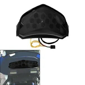 統合 LED スモークテールライトウインカースズキ GSX-R 600 750 04-05 に適合 Integrated LED Smoke Tail light Turn Signals Fit For Suzuki GSX-R 600 750 04-05