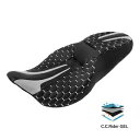 ライダー ドライバー & 助手席ジェルシート ハーレー CVO ストリート ロード グライド 2009-2023 に適合 Rider Driver & Passenger Gel Seat Fit For Harley CVO Street Road Glide 2009-2023