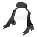 ショートパッセンジャーバックレストブラケットシーシーバーハーレースポーツスターXL883 1200 04-22用 Short Passenger Back Rest Bracket Sissybar For Harley Sportster XL883 1200 04-22