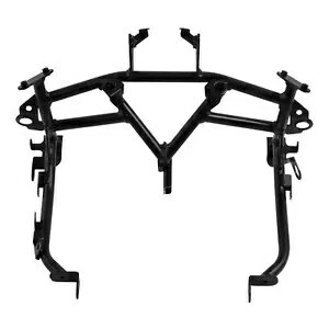 ヘッドライトアッパーフェアリングステーブラケット Kawasaki Ninja 650 2017-2019 ブラックに適合 Headlight Upper Fairing Stay Bracket Fit For Kawasaki Ninja 650 2017-2019 Black