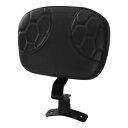 ブラック フロント ライダー ドライバー バックレスト パッド ハーレー ストリート ロード グライド 2009-2023 に適合 Black Front Rider Driver Backrest Pad Fit For Harley Street Road Glide 2009-2023